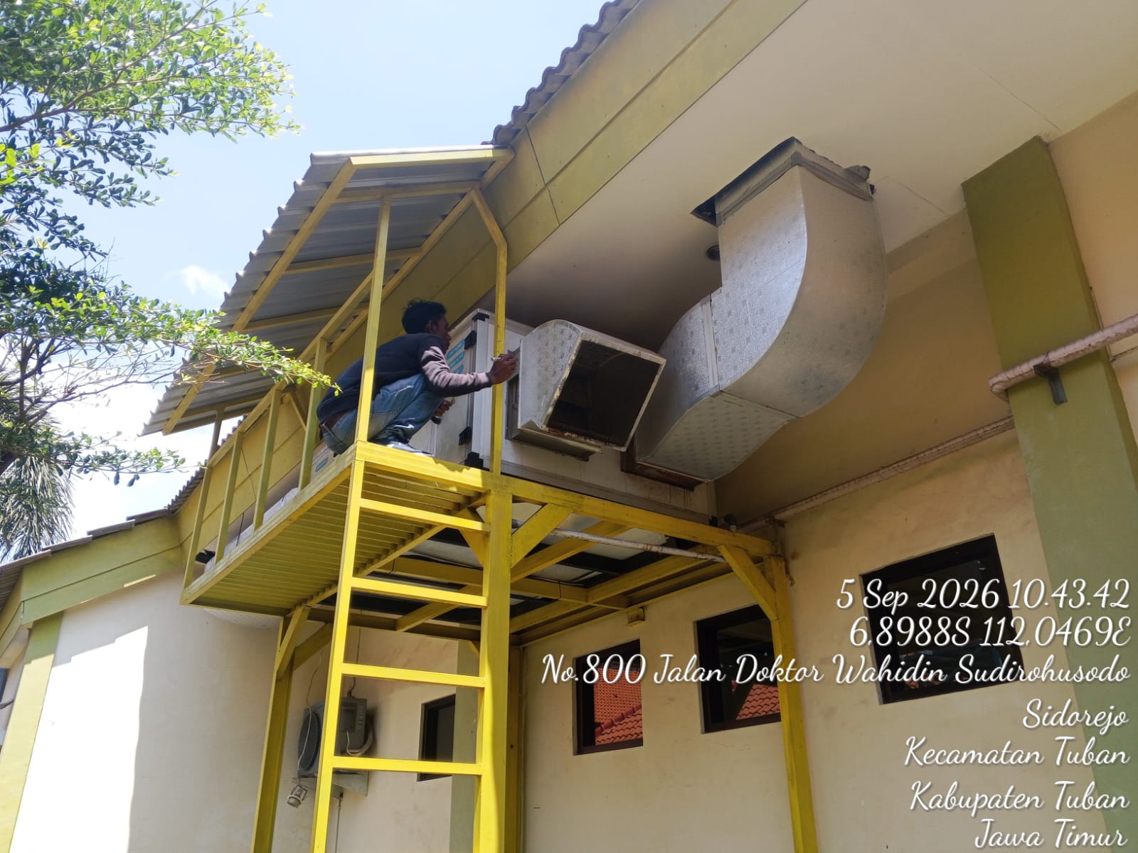 Maintenance Rutin AHU Medium Presure